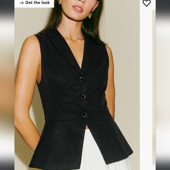 Reformation Oakley vest in various sizes - Picture 2 of 8